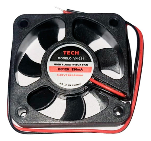 3 Ventiladores De 5x5x1 Cm, 12v, 120ma 3500rpm Vn-251