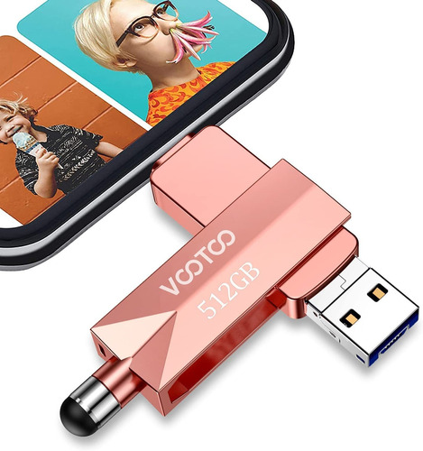 Unidad Flash Vootoo Thumb Photo Stick, 512gb