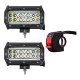 Quieres Luz Potente Para Tu Moto? Faros 84w X 2 + Switch