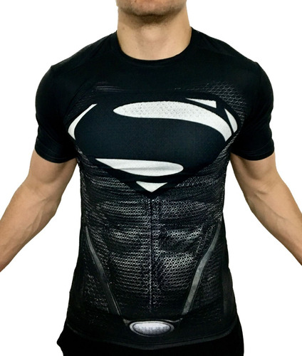 Playera Camisa Superman Black Zod Batman Cosplay Comic Licra