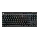 Teclado Mecánico Inalámbrico Logitech Pro X Tkl Black 012127