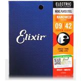 Cuerdas Para Guitarra Eléctrica 9-42 Elixir 12002