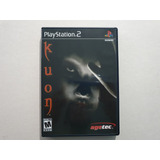 Kuon - Playstation 2 Ps2 Excelente Condición