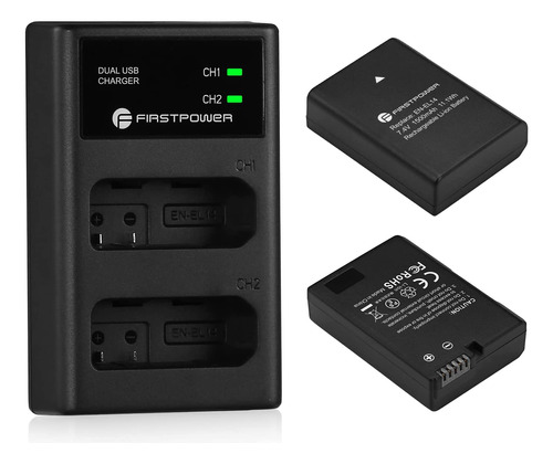 Batería Enel14 / Enel14a Y Cargador Dual Usb Compatibl...