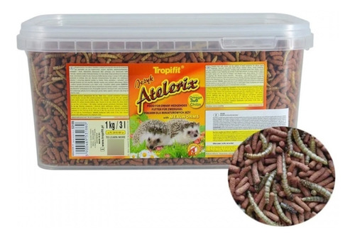 Alimento Para Erizos De Tierra Tropifit Atelerix 1 Kg