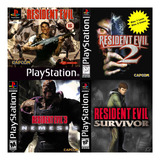 Kit 5 Jogos Patch Resident Evil Ps1
