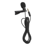Micrófono Para Cámara Con Clip Solapa Pop 3.5 Mm Mono