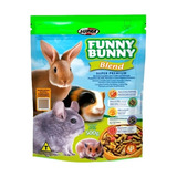 Ração Funny Bunny Blend 500g Coelho Porquinho Chinchila
