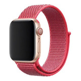 Correa Para Applewatch Nylon Bucle Fucsia 42mm / 44mm