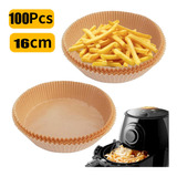 Forro De Papel Para Airfryer Forno Fritadeira 100 Peças Cest