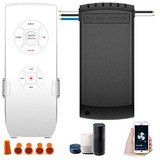 Smart Wifi Fan Switch Ventilador De Techo Y Kit De Cont...