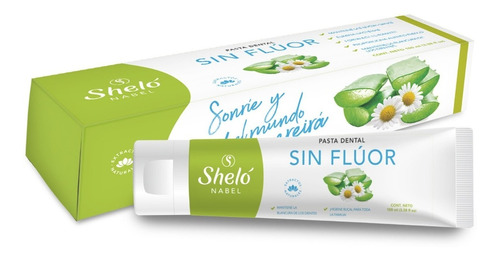 Pasta Dental Sin Flúor Con Extractos Naturales 100ml