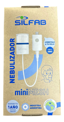 Nebulizador Mini Mesh Silfab Nm10 Usb - Pequeño Manos Libres