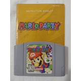 Cartucho Mario Party Nintendo 64 + Manual