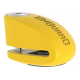 Traba Disco Con Alarma Onguard 8258 Amarillo 6mm Mv Urbano