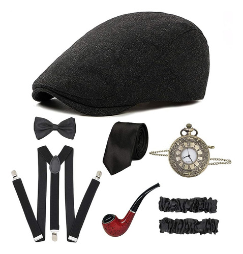 Chuangli 1920s Conjunto De Accesorios Para Hombre Gran Gatsb