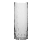 Plain Vaso Decorativo 25x10x10cm Vidro Transparente