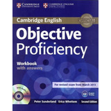 Objective Proficiency Workbook With Answers And Audio Cd -
