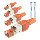 Conectores Rj45 Cat8 Conectores De Terminación Ethernet Blin