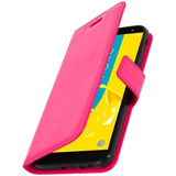 Funda Para Motorola One Action Flip Cover Eco Cuero