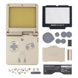 Carcasa Para Game Boy Advance (gba) Sp Dorado (sólido)