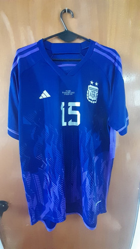 Camiseta Argentina Suplente 2022