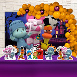 Painel De Festa Infantil Pocoyo Halloween Cenários