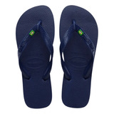 Ojotas Havaianas Brasil Originales Hombre Mujer 35 Al 46