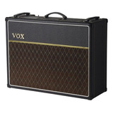 Amplificador Valvular Vox Ac30c2 Custom Libertella Color Negro 220v