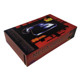 Caixa Sega Mega Drive 3 6pak Com Divisoria De Madeira Mdf