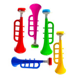 8 Bocina Trompetas Vuvuzela Para Fiestacotillón Surtido 28cm