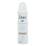 Desodorante Dove Aerosol Sensitive Skin Sem  Perfume 150ml