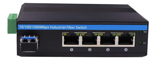 Olycom Convertidor De Fibra Gigabit Ethernet De 5 Puertos Pa