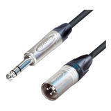 Cable Xlr Macho A Plug 6.3 St De 5 Mts Conectores Neutrik