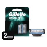 Carga Para Lâmina De Barbear Gillette Mach3 Com 2un