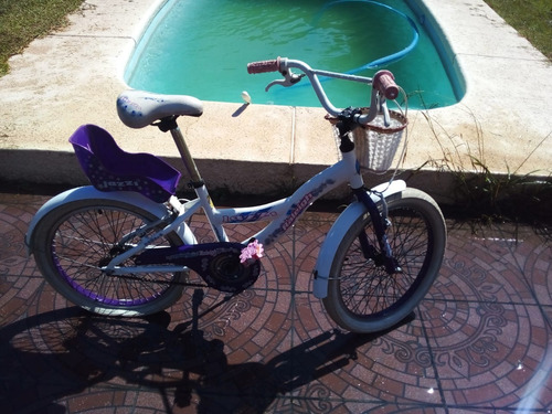 Bicicleta Infantil Raleigh Jazzi R20 Frenos V-brakes Violeta