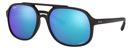 Ray Ban Rb4312ch 601sa1 Aviator Chromance Azul Polarizado