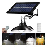 Lamparas Led Solar Colgante C/ Control Y Panel