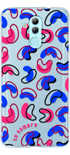 Funda Para Huawei Para Mujer Figuras Abstracto Con Nombre