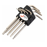 Jetech - Juego De 8 Llaves Estrella Torx T5, T6, T7, T8, T9,