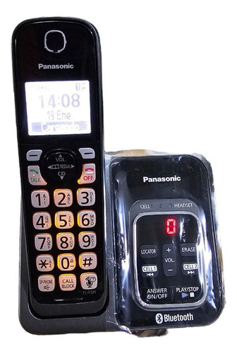 Teléfono Panasonic Inalámbrico Con Altavoz Y Contestadora Ex