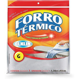 Forro Térmico P/mesa De Passar Roupa 120x45cm Capa Ajustável