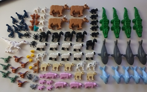 Lego Animales Varios - Pajaros Dinosaurios Caballos P/u