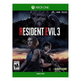 Resident Evil 3 Remake  Standard Codigo De 25 Digitos Xbox