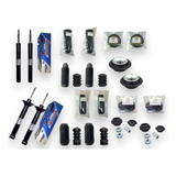 Kit 4 Amortiguadores Boge Gas + Bases Y Gomas Pointer 2001