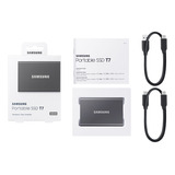 Memória Samsung Ssd 500gb  Portátil T7 Titan