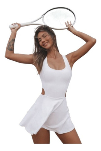 Ropa De Yoga Del Gimnasiovestido Falda De Tenis