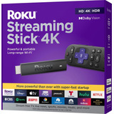 Roku Streaming Stick 4k Control De Voz - 3820r2 - Open Box