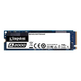 Hd Ssd A2000 500gb Nvme M2 Para Notebook Interno Kingston - Cod. Sa2000m8/500g