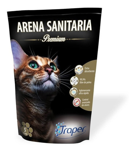 Traper Arena Sanitaria Premium 5 Kg